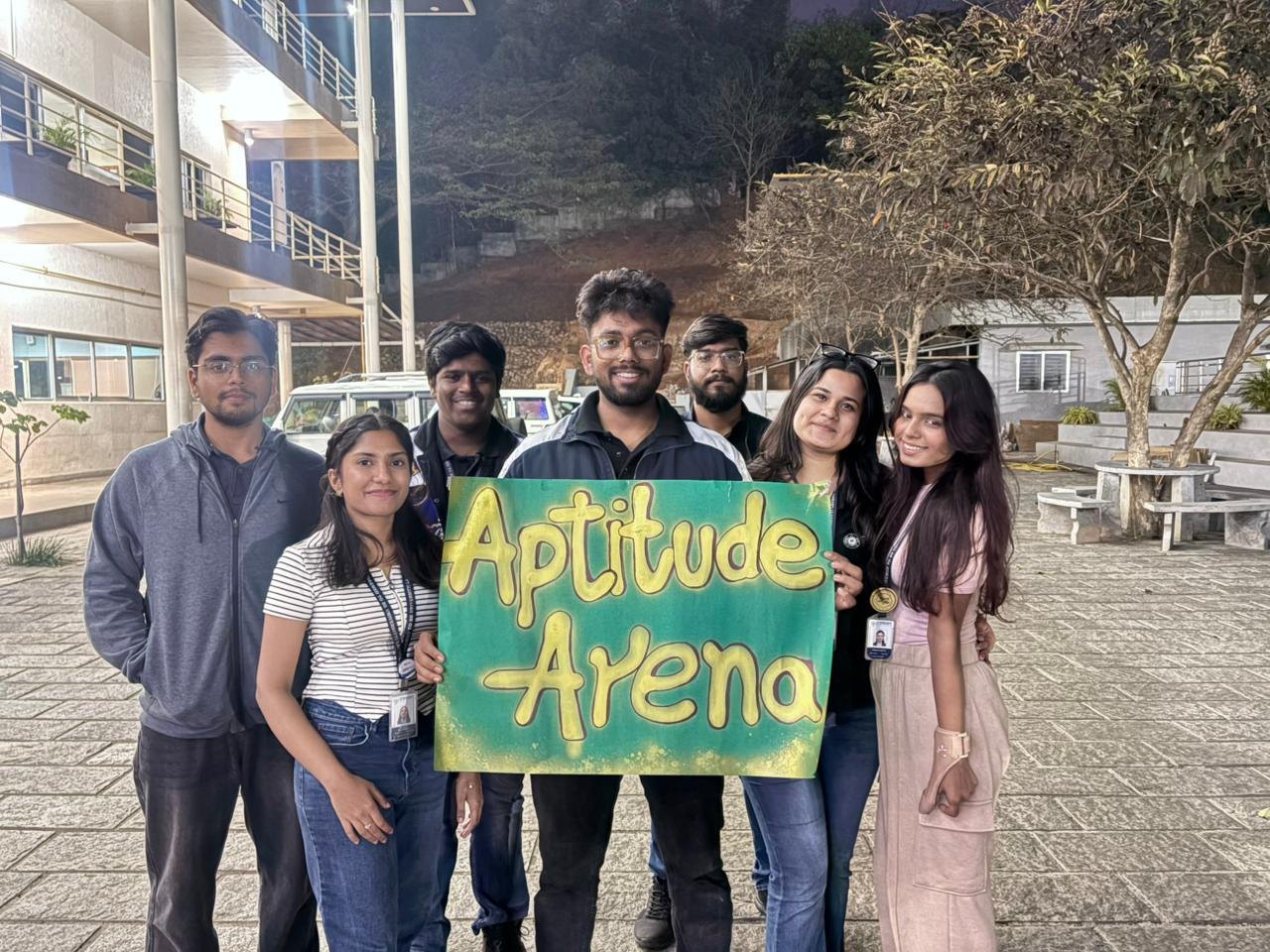 Aptitude Arena at the University Carnival, CHRIST Pune Lavasa Campus (photograph 1 of 1)