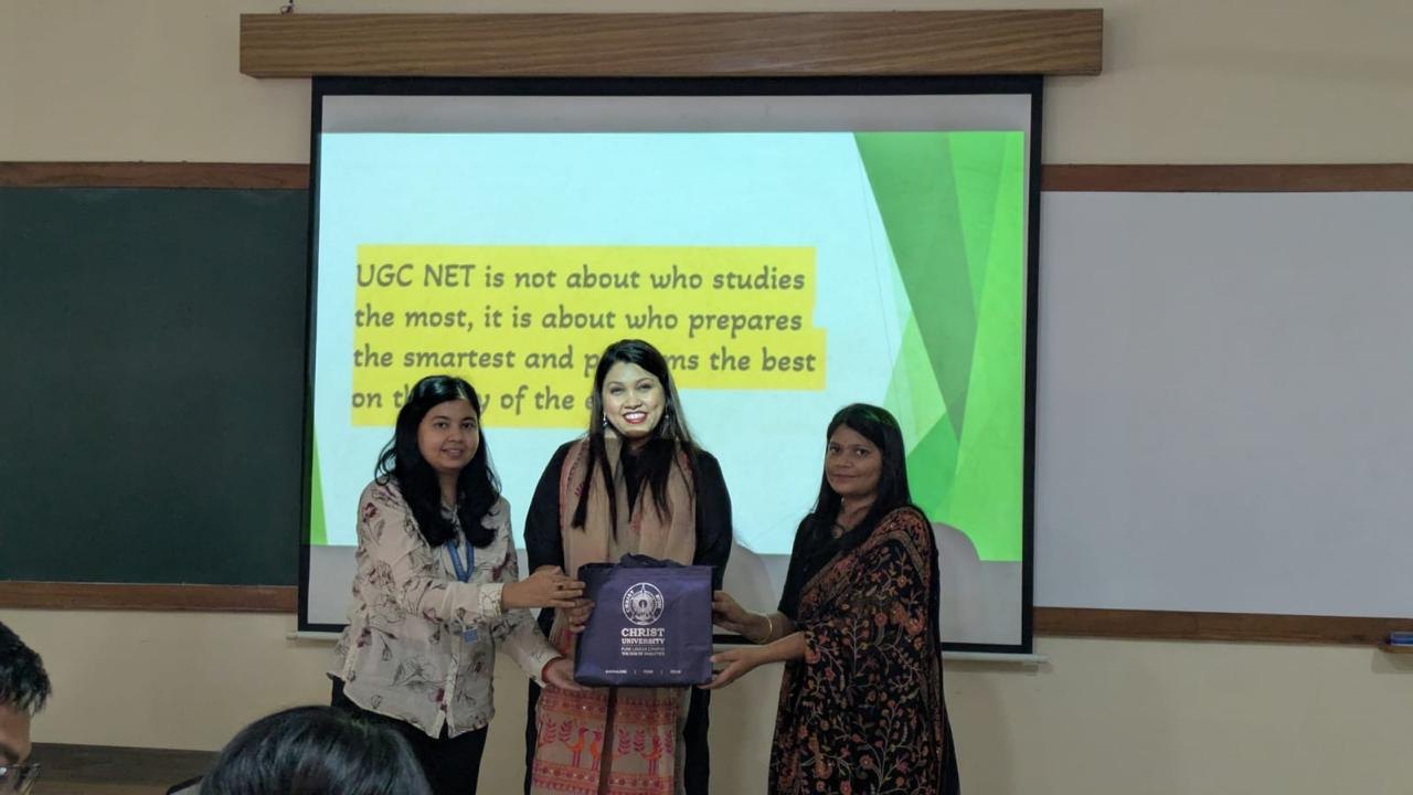Strategic Orientation to Competitive Examination: UGC NET, CHRIST Pune Lavasa Campus (photograph 1 of 3)
