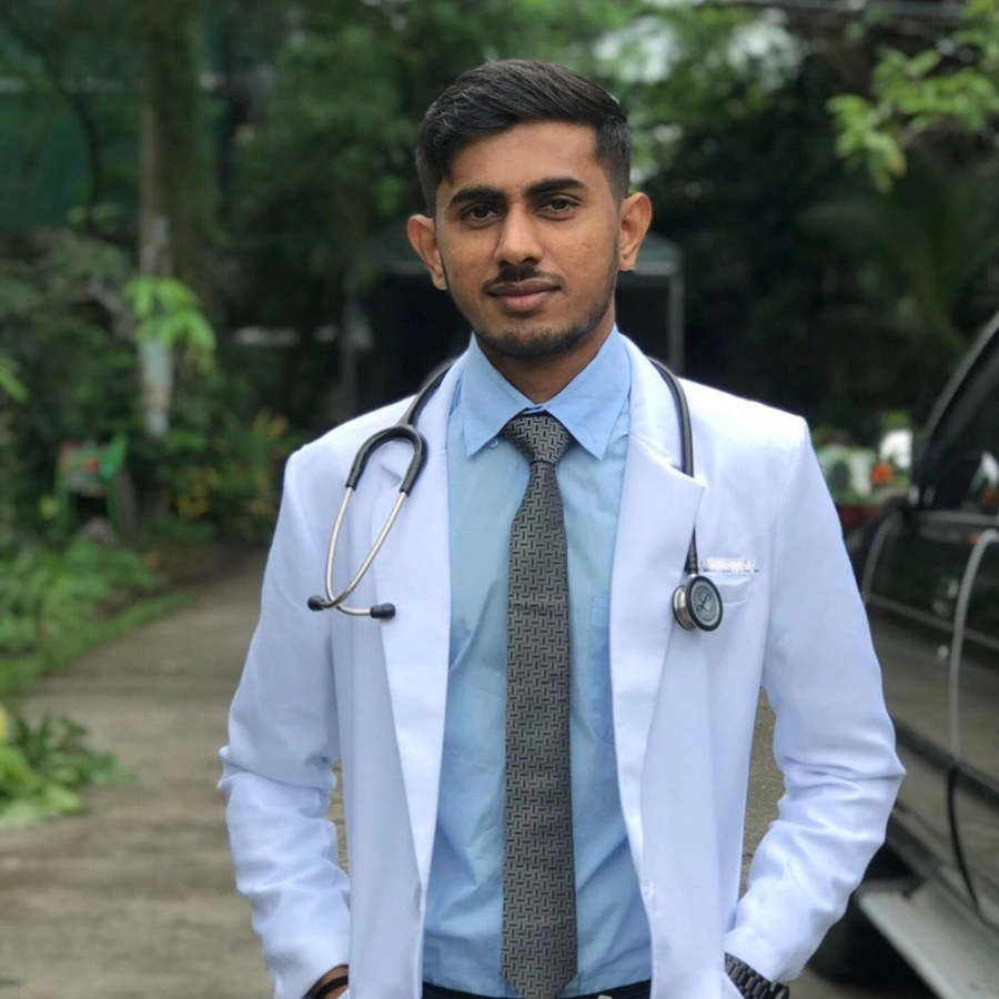Portrait of Mr. Dnyaneshwar, Campus Doctor at CCHS