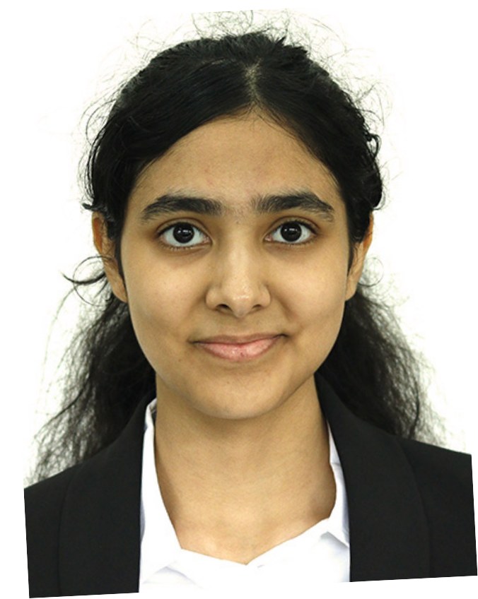 Portrait of Ananya, Peer Educator, CCHS testimonial