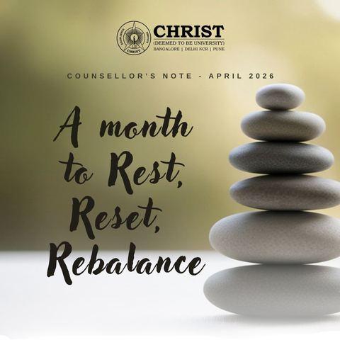 April – A Month to Rest, Reset, Rebalance