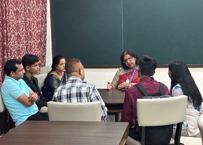 Parent-Teacher Meeting at CCHS, photo 6