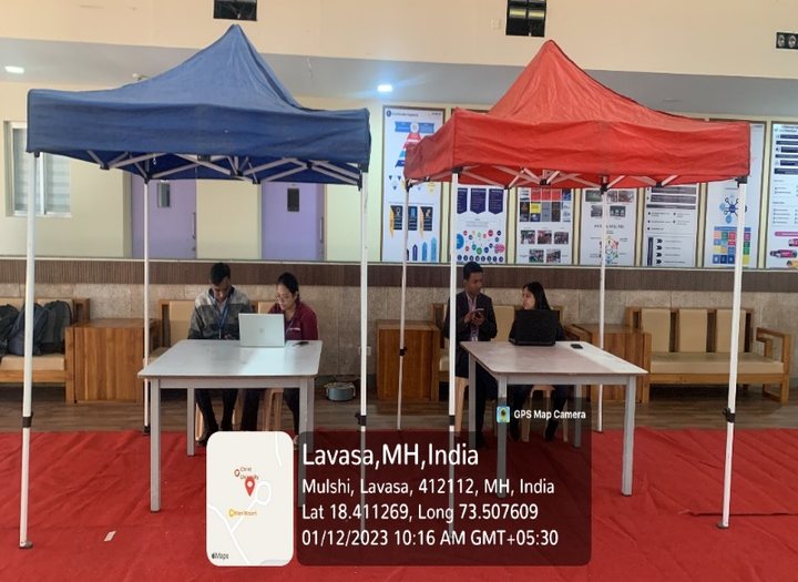 UAN and EPF Activation Drive camp, CHRIST Pune Lavasa Campus
