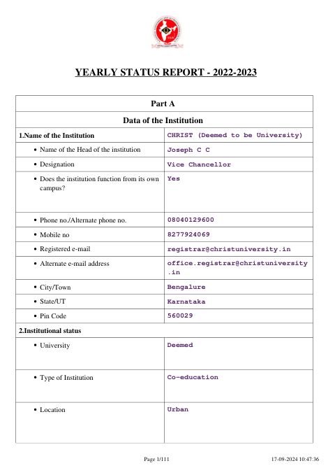 AQAR 2022–23