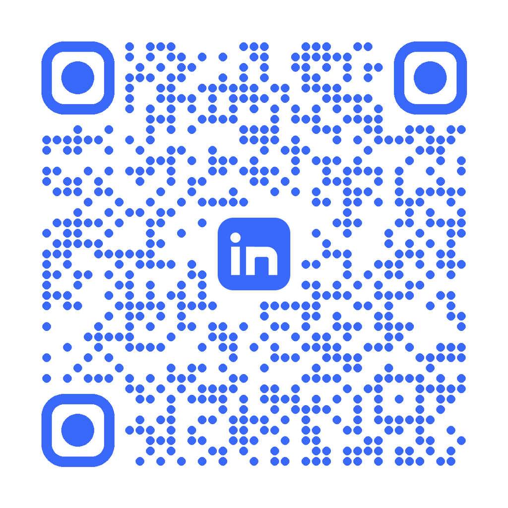 QR code to follow CHRIST Lavasa NCC on LinkedIn