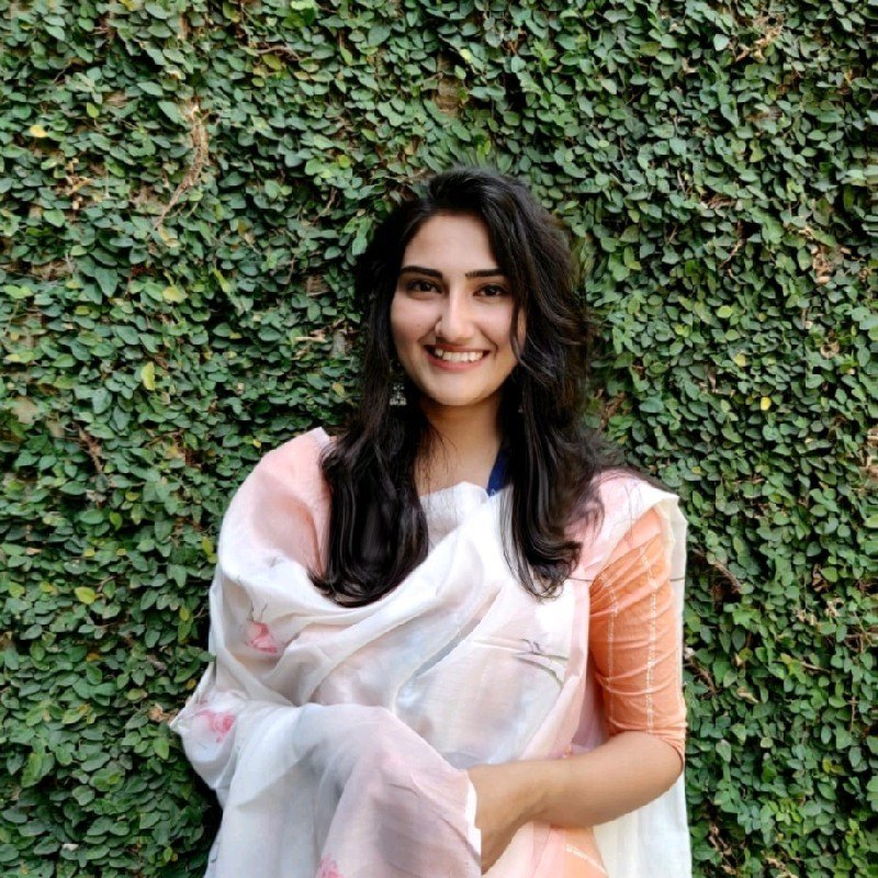 Portrait of Priyadarshini S, CHRIST Lavasa alumnus/alumna