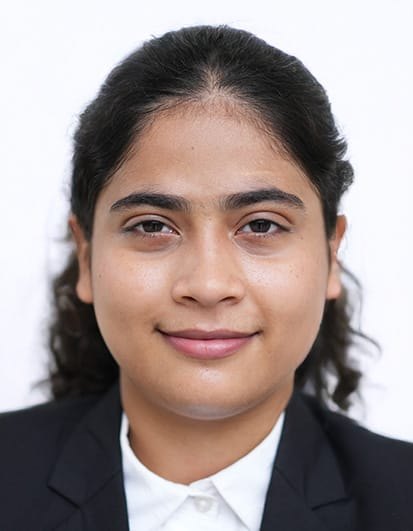 Portrait of Sudiksha Sharma, CHRIST Lavasa alumnus/alumna
