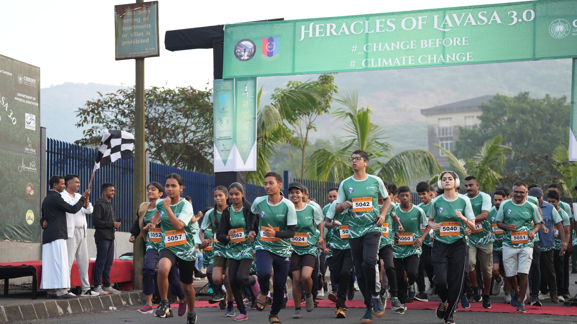 Heracles of Lavasa Marathon, CHRIST Pune Lavasa Campus
