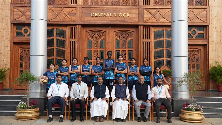 Women's Basketball team, CHRIST (Deemed to be University), Pune Lavasa Campus (photograph 4 of 12)