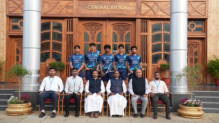 Lawn Tennis team, CHRIST (Deemed to be University), Pune Lavasa Campus (photograph 9 of 12)
