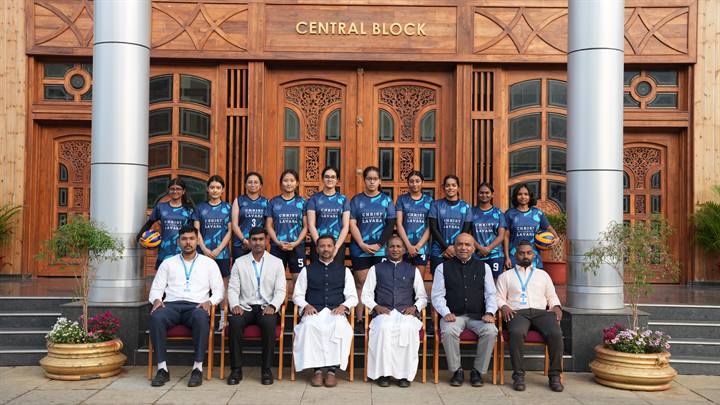 Women's Volleyball team, CHRIST (Deemed to be University), Pune Lavasa Campus (photograph 12 of 12)