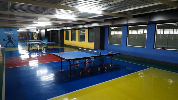 Table tennis hall, CHRIST Pune Lavasa Campus