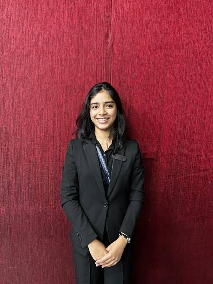 Khushi Jha, Women’s Badminton Team, CHRIST Pune Lavasa Campus