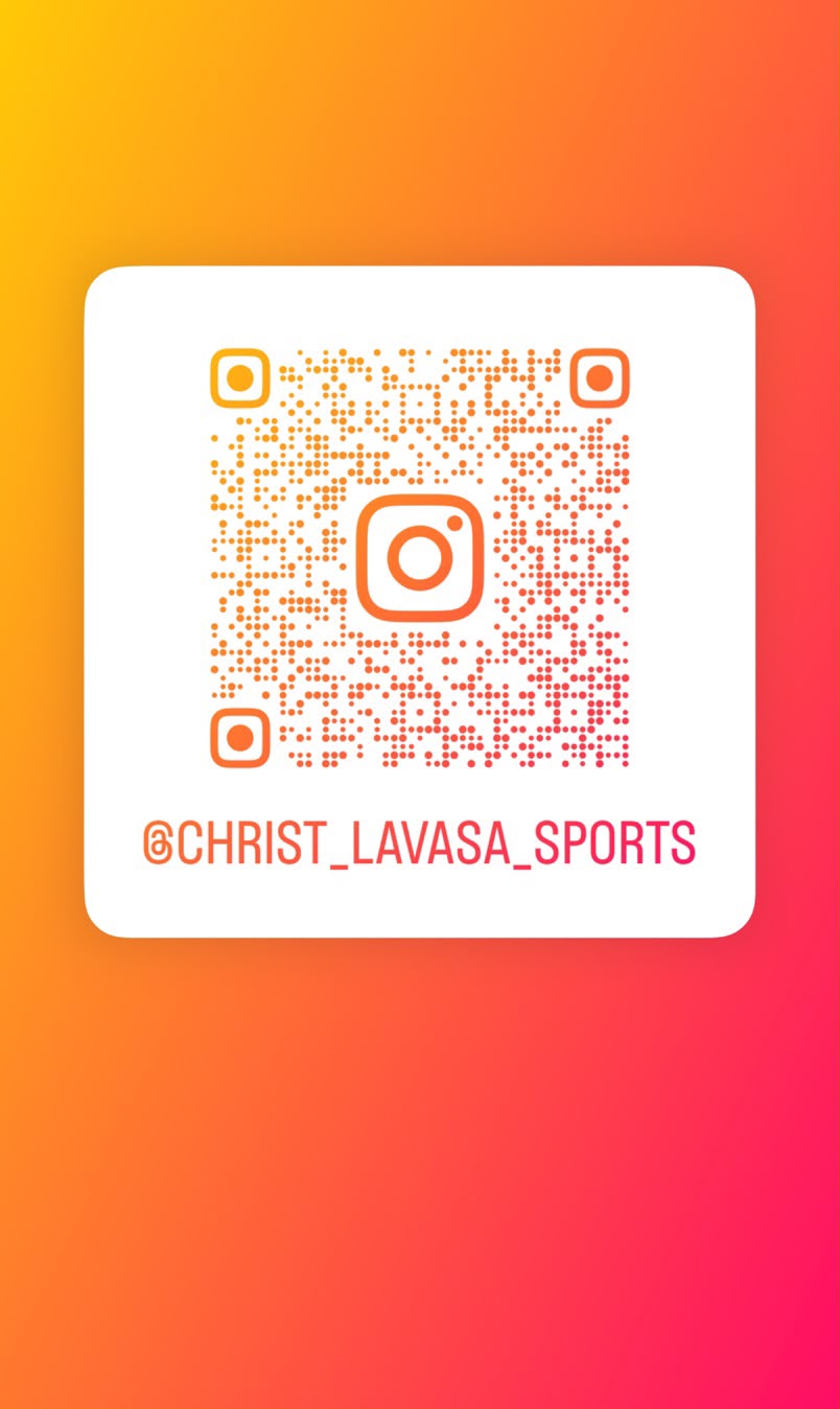 QR code to follow CHRIST Lavasa Sports on Instagram