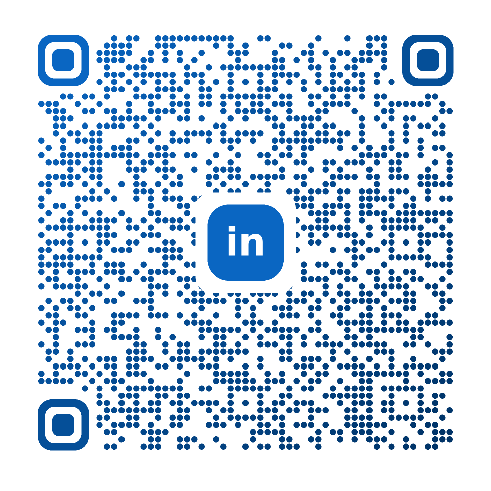 QR code to follow CHRIST Lavasa Sports on LinkedIn