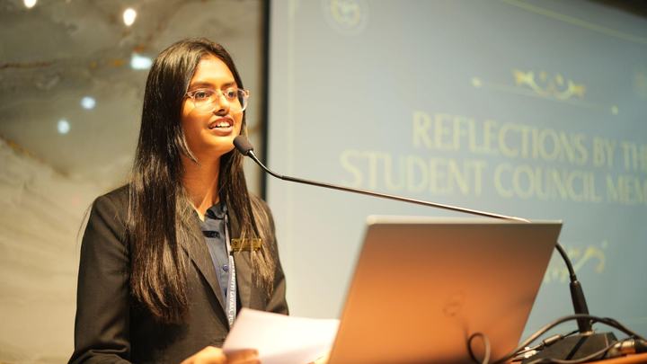 Reflections by the Student Council members at the Valedictory Ceremony