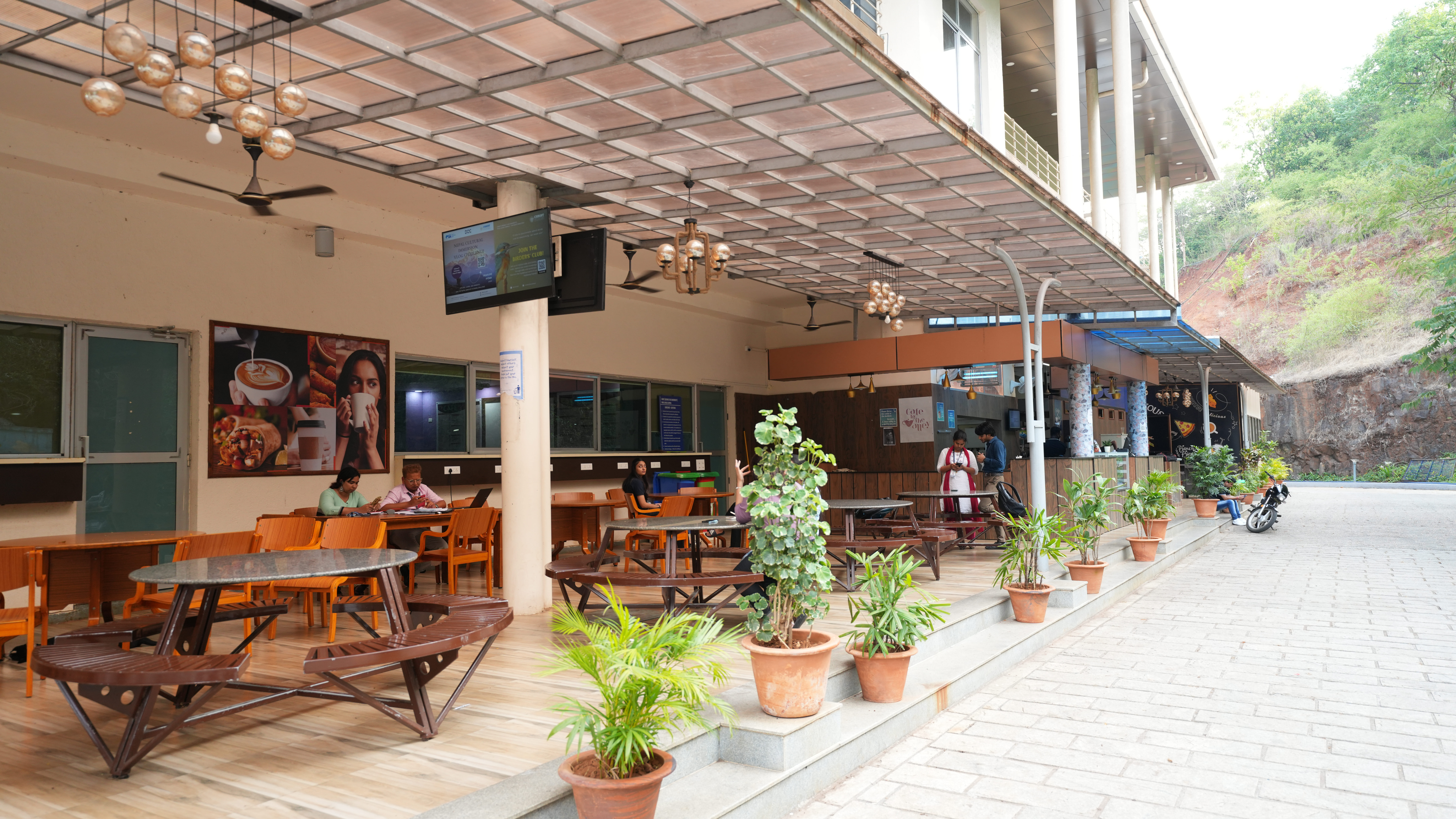 Cafe by the Valley at CHRIST Lavasa