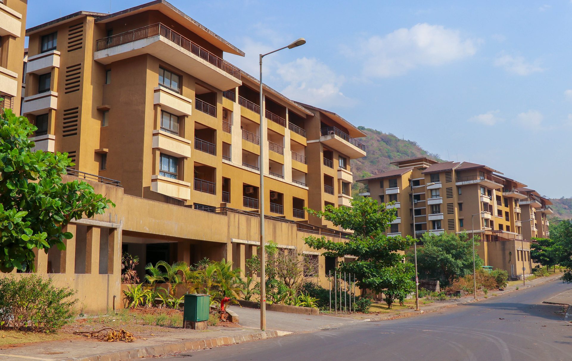 KE Flats apartment community at Portofino, CHRIST Lavasa