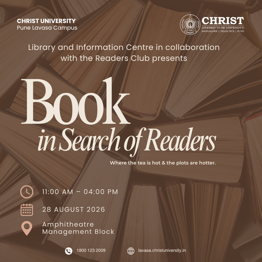 Books in Search of Readers 2026 poster
