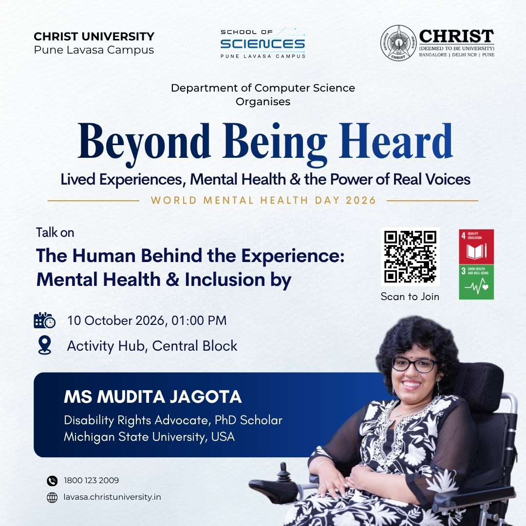 Beyond Being Heard: Lived Experiences, Mental Health & the Power of Real Voices poster 1
