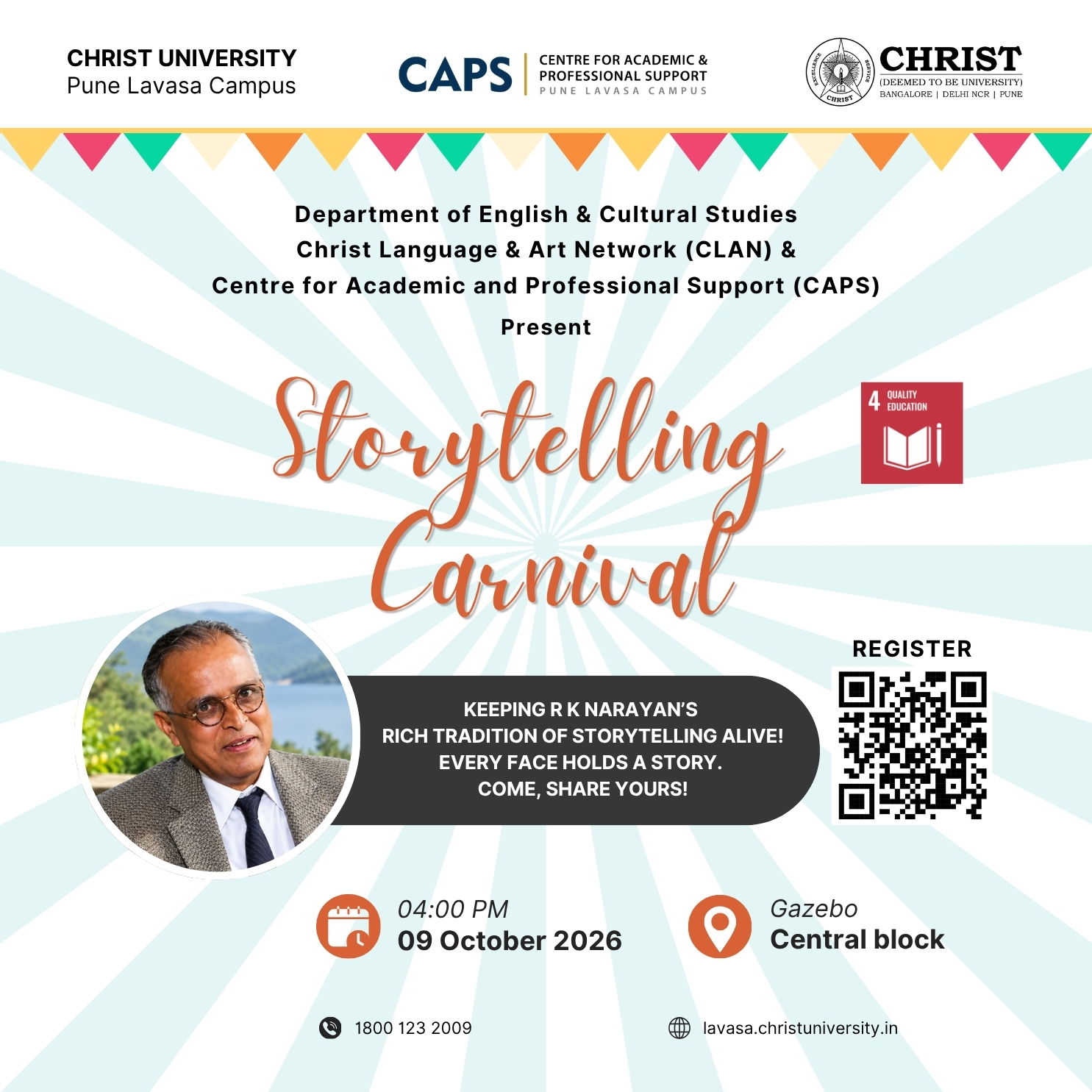 Storytelling Carnival poster
