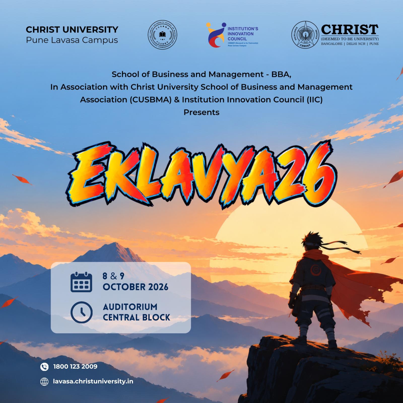 EKLAVYA’26 poster