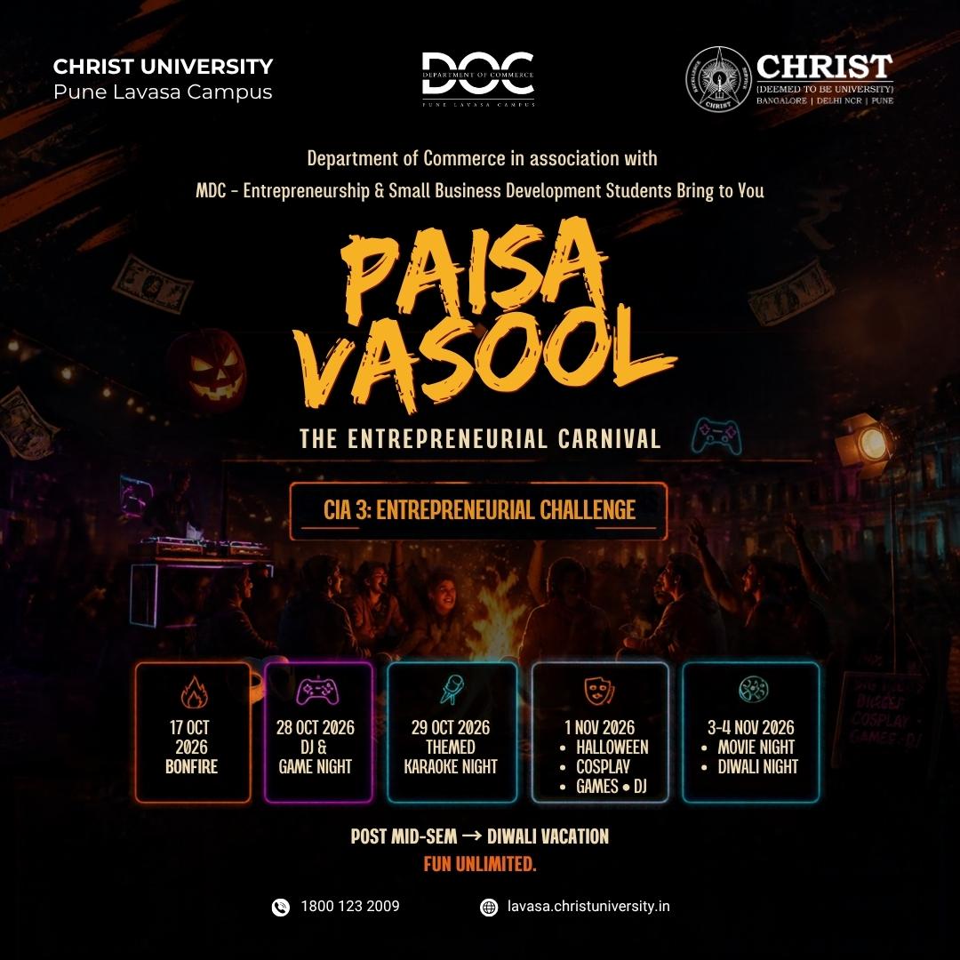 Paisa Vasool: The Entrepreneurial Carnival poster