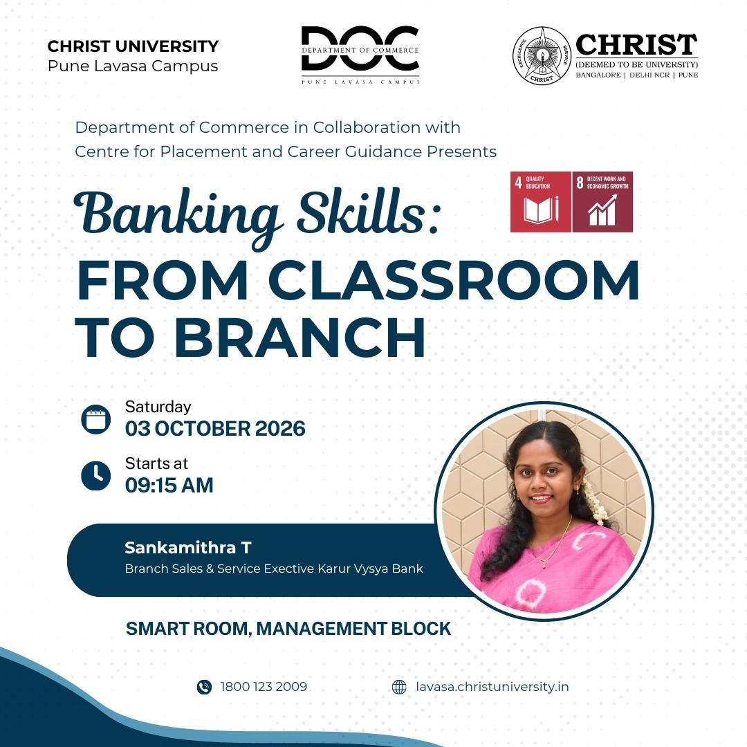 Banking Skills: From Classroom to Branch poster