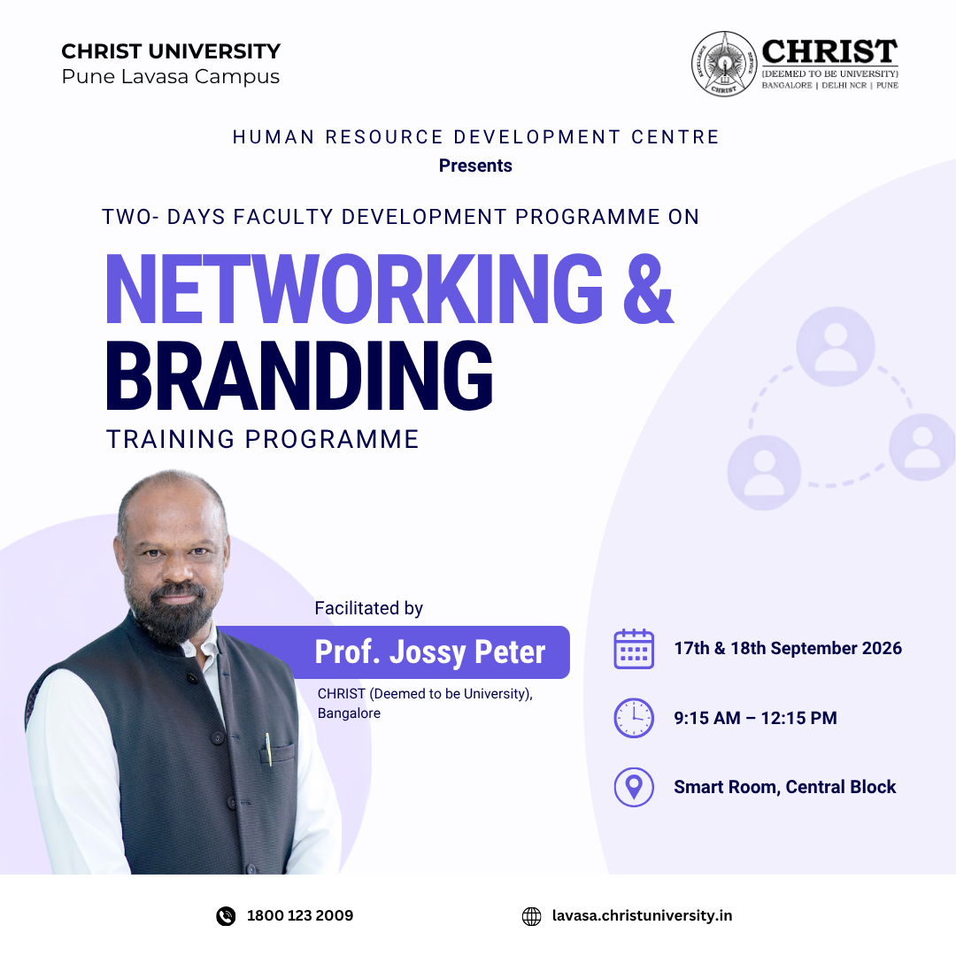 Networking & Branding Training Programme poster