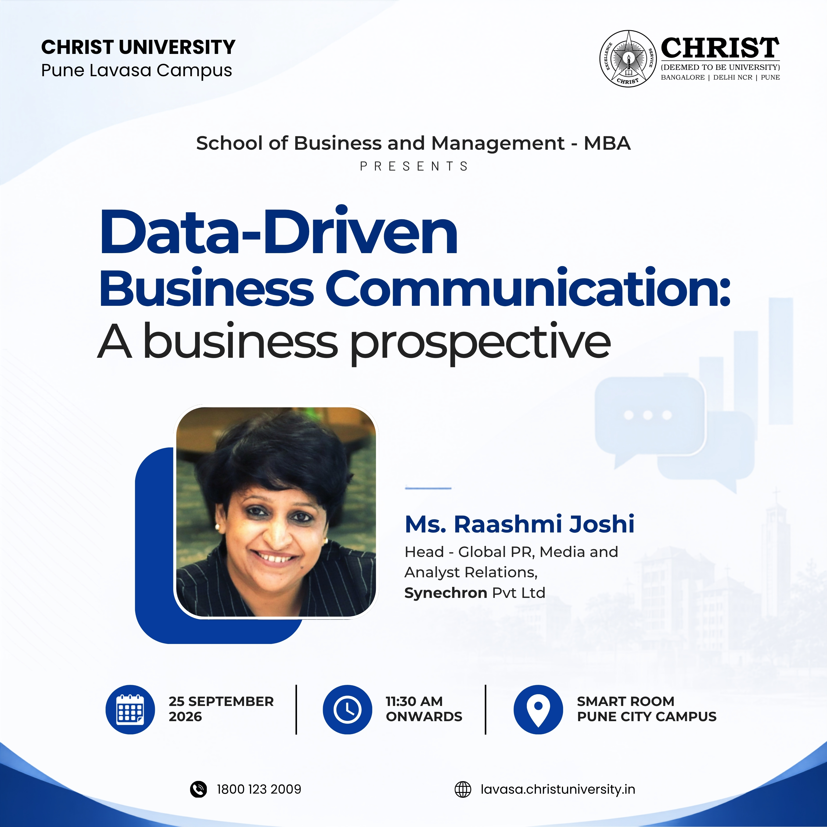 Data-Driven Business Communication: A Business Perspective poster