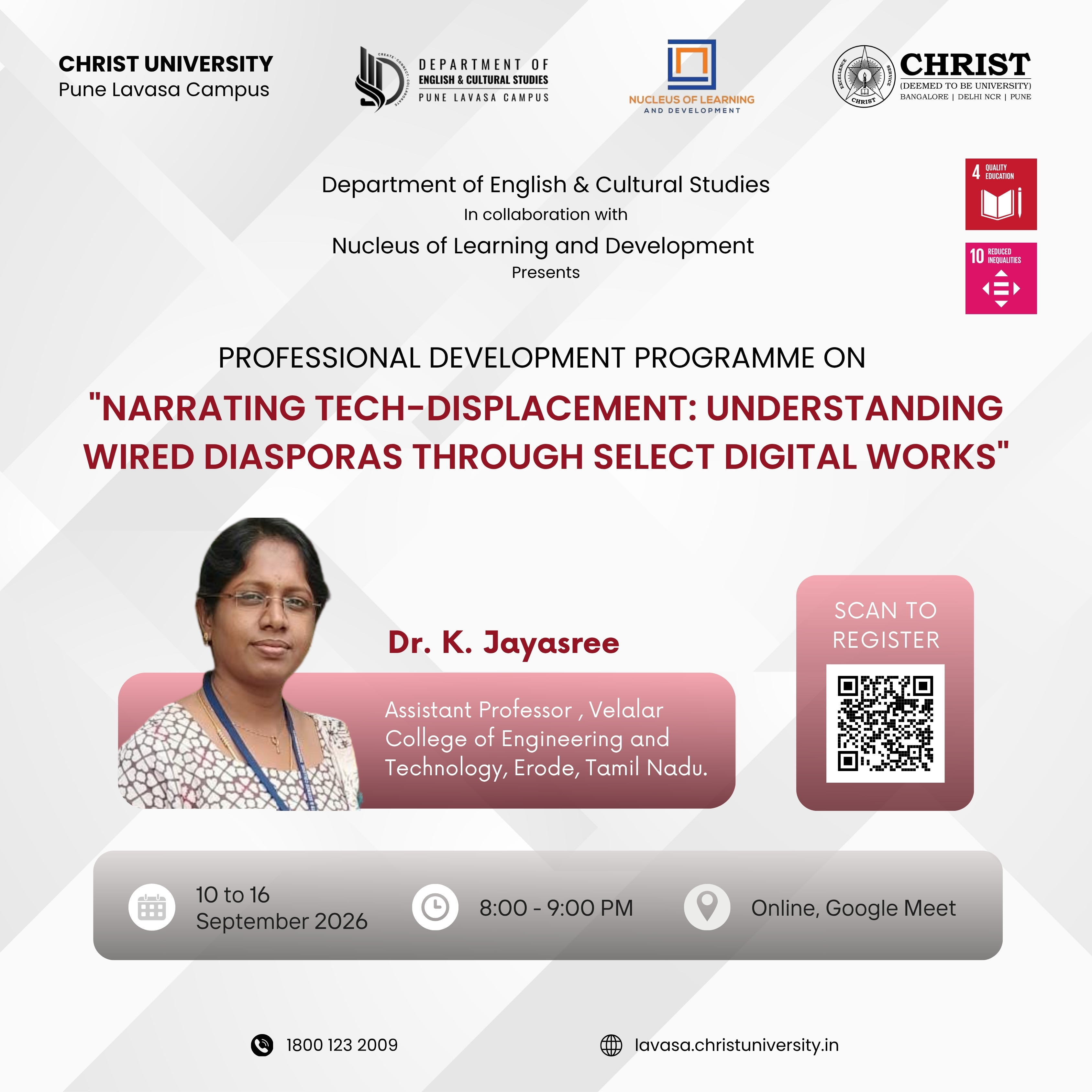 Narrating Tech-Displacement: Understanding Wired Diasporas through Select Digital Works poster