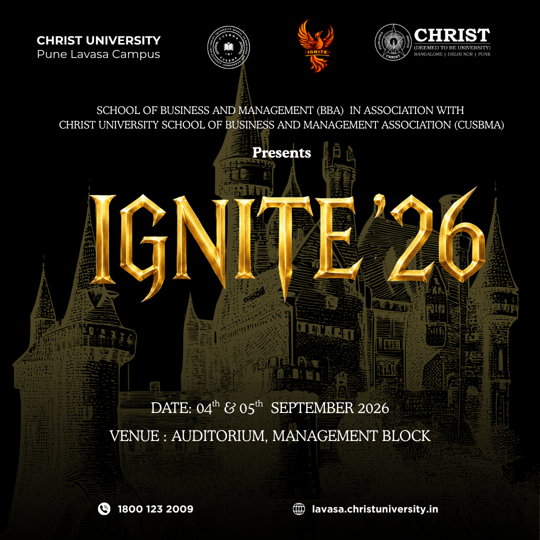 IGNITE '26 business fest poster