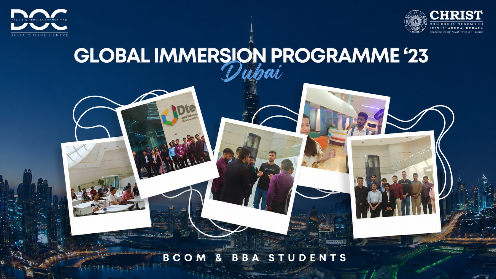 Dubai Global Immersion Programme 2023